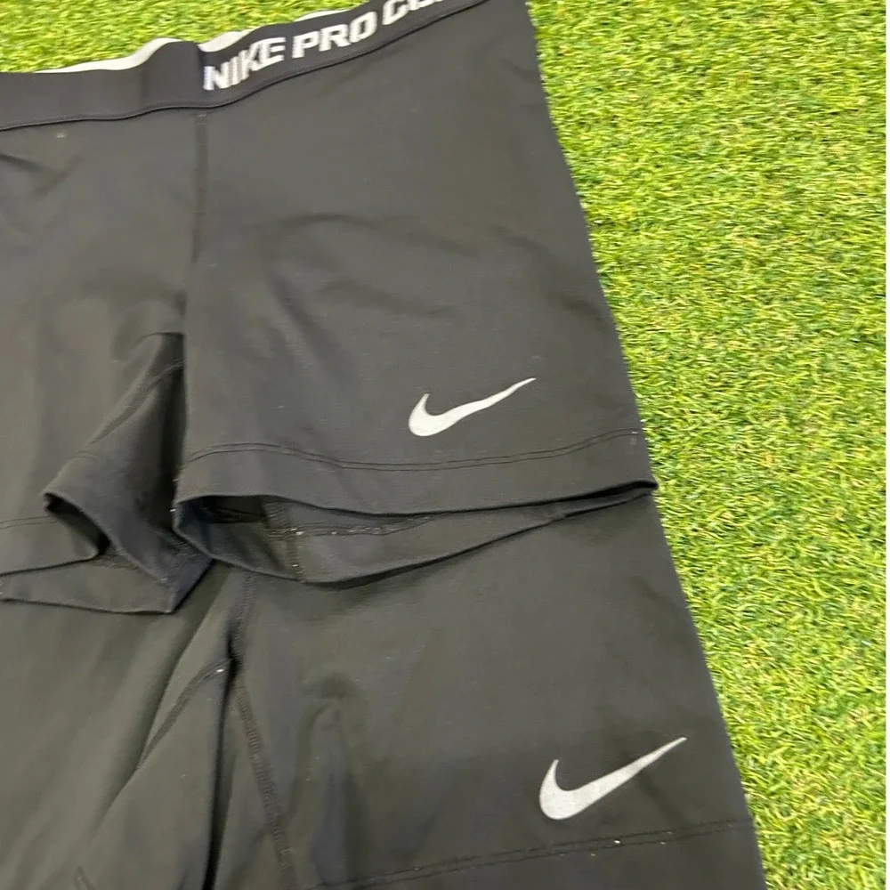 Nike Pro Combat Dri-FIT Compression Shorts Black Athletic Mens Small S